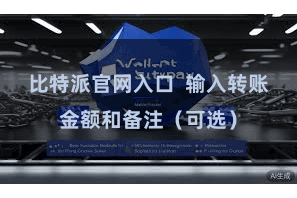 比特派官网入口 输入转账金额和备注(可选)