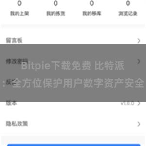 Bitpie下载免费 比特派：全方位保护用户数字资产安全