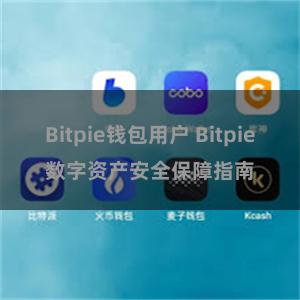 Bitpie钱包用户 Bitpie数字资产安全保障指南