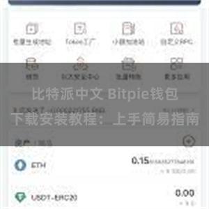 比特派中文 Bitpie钱包下载安装教程：上手简易指南